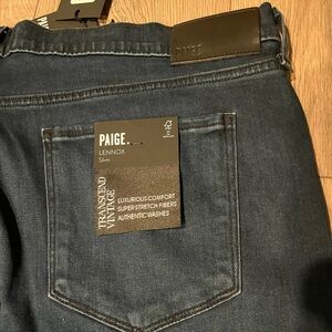 PAIGE Men's Lennox size 40 - Dark Blue